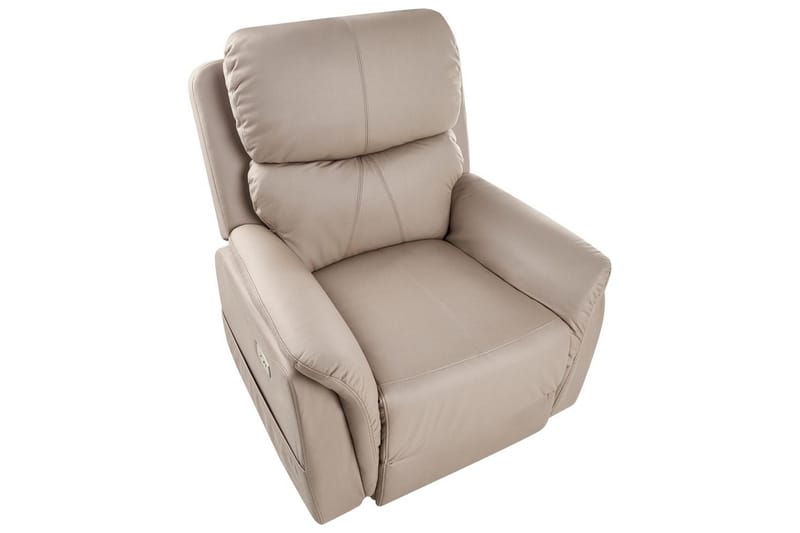 Elektrisk reclinerstol Glorie Grå - Grå - Møbler - Stole & lænestole - Lænestole - Massagestol