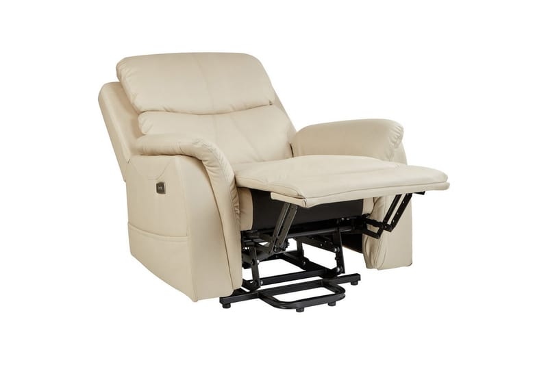 Elektrisk reclinerstol Glorie Hvid - Hvid - Møbler - Stole & lænestole - Lænestole - Massagestol