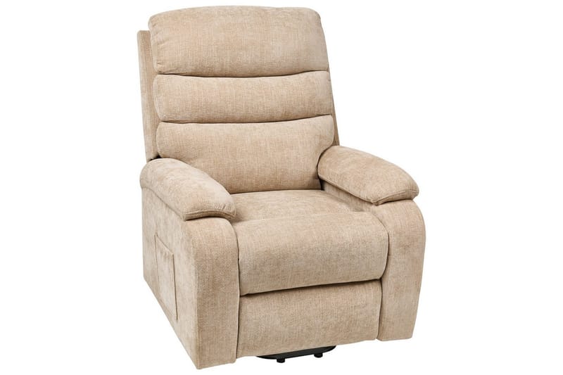 Elektrisk reclinerstol Rise Beige - Beige - Møbler - Stole & lænestole - Lænestole - Liggestol