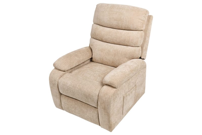Elektrisk reclinerstol Rise Beige - Beige - Møbler - Stole & lænestole - Lænestole - Liggestol