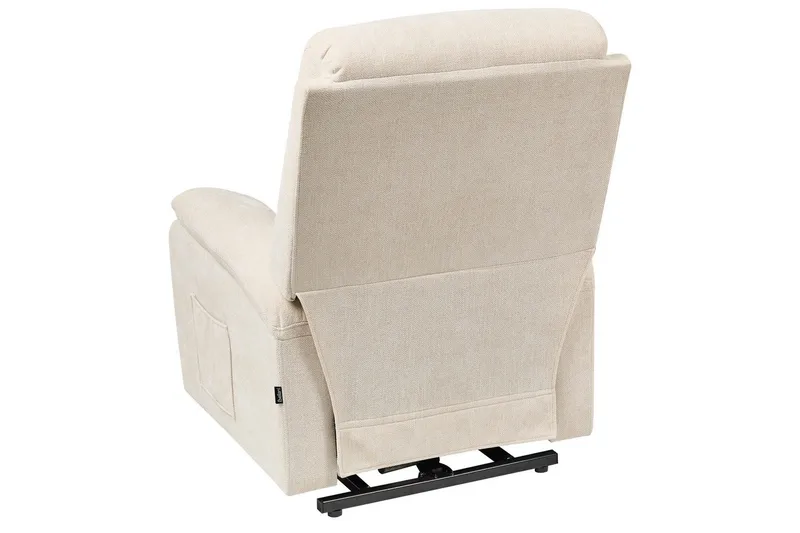 Elektrisk reclinerstol Rise Lys beige - Lys beige - Møbler - Stole & lænestole - Lænestole - Recliner lænestol
