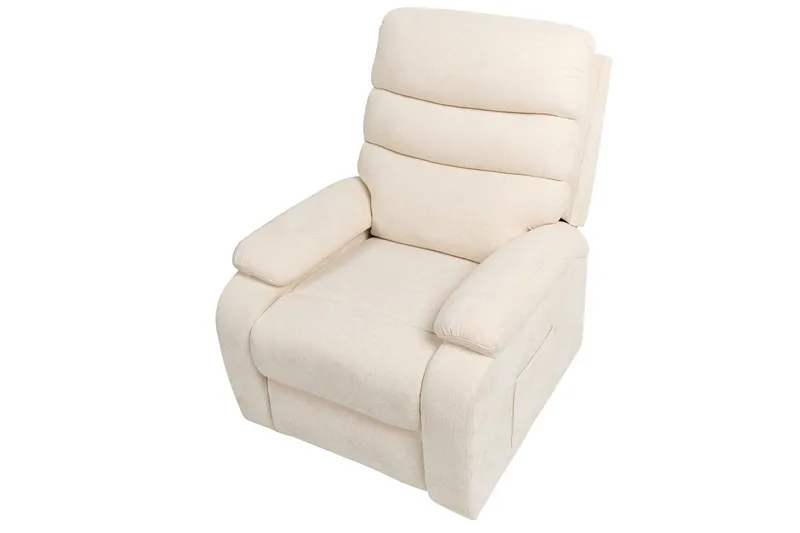 Elektrisk reclinerstol Rise Lys beige - Lys beige - Møbler - Stole & lænestole - Lænestole - Recliner lænestol