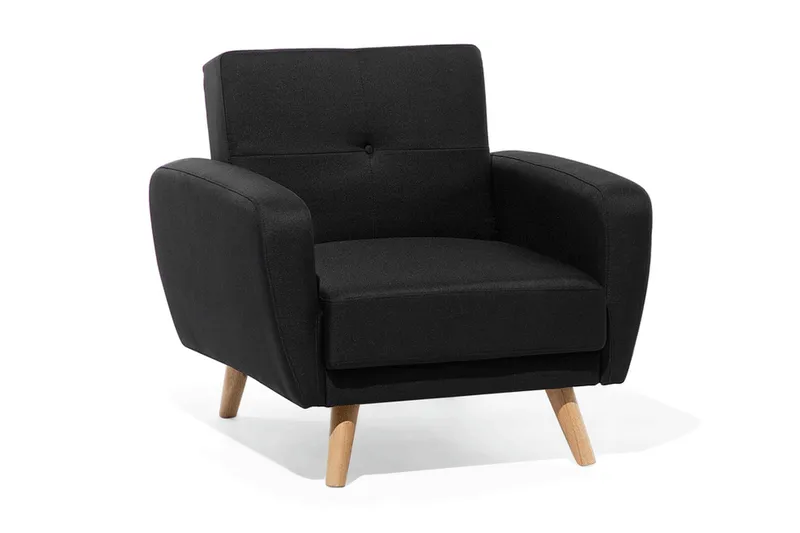 Florli lænestol, Sort