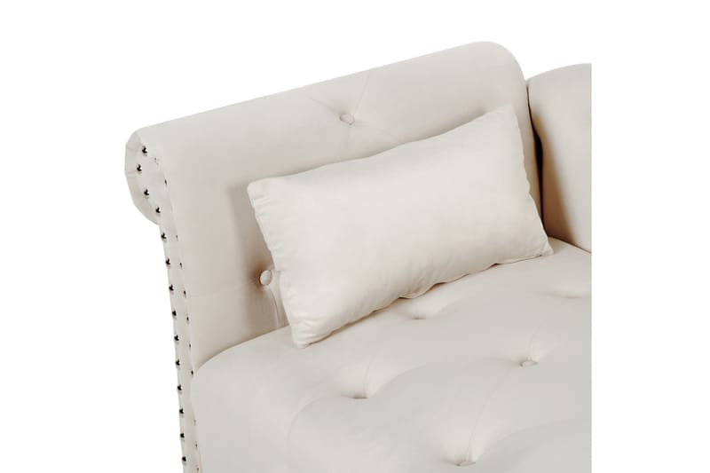 Frostorp Chaiselong 152 cm - Beige/Sort - Møbler - Stole & lænestole - Lænestole - Chaiselong lænestol & Divan lænesto