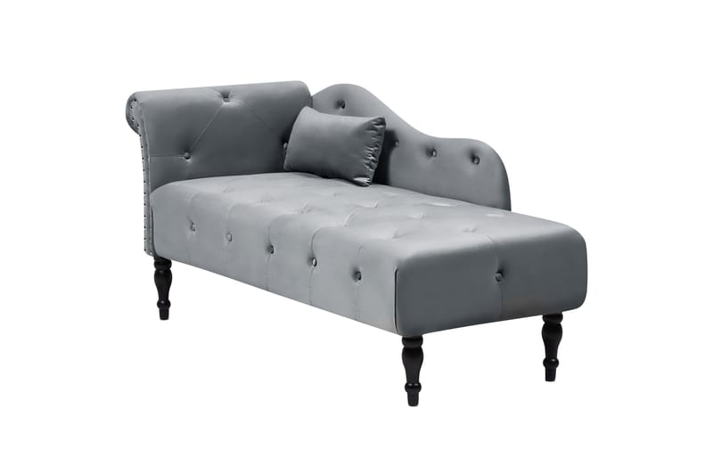Frostorp Chaiselong 152 cm - Sort/Grå - Møbler - Stole & lænestole - Lænestole - Chaiselong lænestol & Divan lænesto