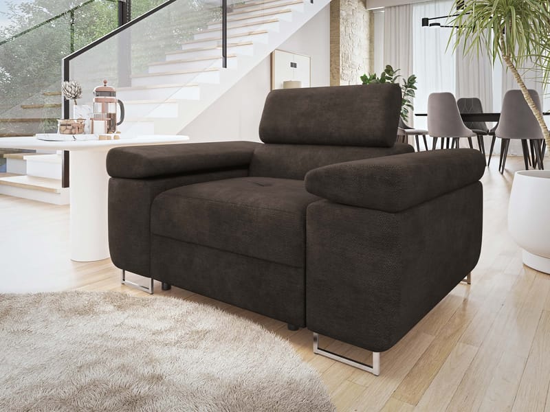 Gabina Lænestol - brun - Møbler - Stole & lænestole - Lænestole