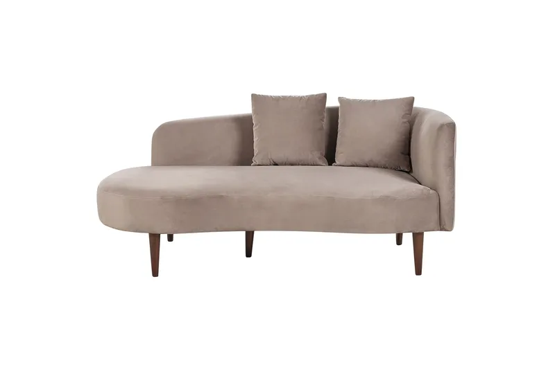 Gabriell Chaiselong 168 cm Højre, Beige