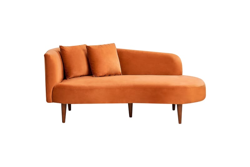 Gabriell Chaiselong 168 cm Venstre, Orange