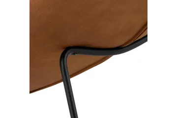 Greenmont Chaiselong 63 cm - Brun - Møbler - Stole & lænestole - Lænestole - Læderstol