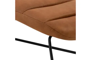 Greenmont Chaiselong 63 cm - Brun - Møbler - Stole & lænestole - Lænestole - Læderstol