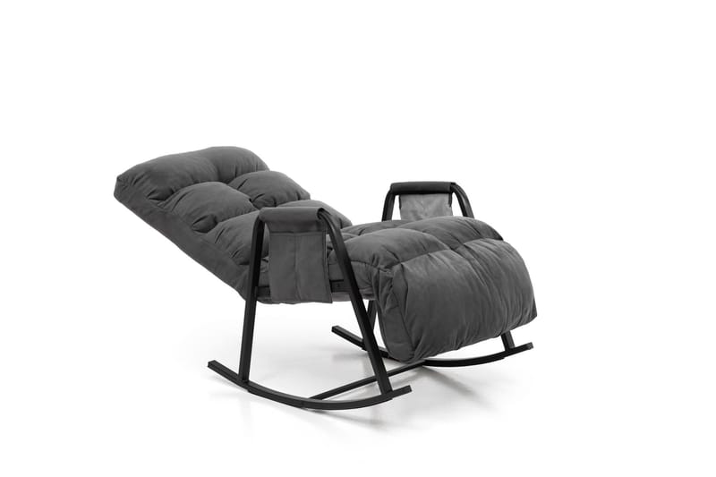 Gyngestol Atelier Del Sofa Lena Single (60 x 60 x 70 cm) Grå - Møbler - Stole & lænestole - Lænestole