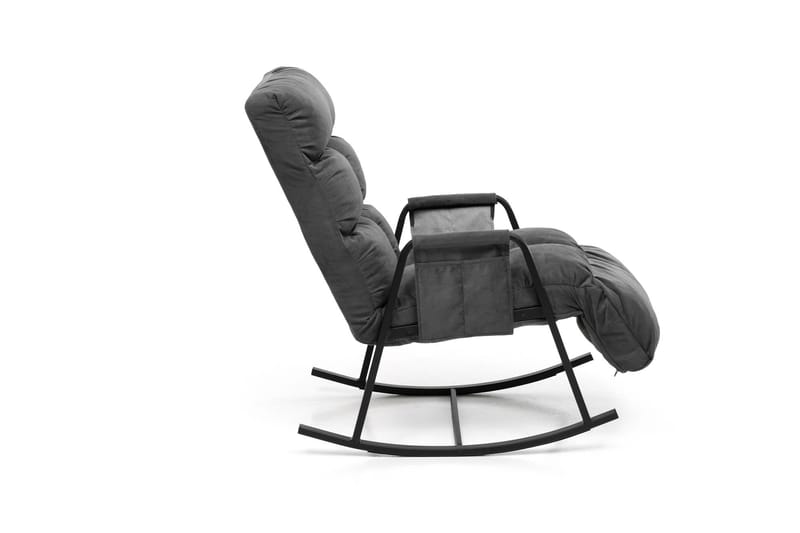Gyngestol Atelier Del Sofa Lena Single (60 x 60 x 70 cm) Grå - Møbler - Stole & lænestole - Lænestole