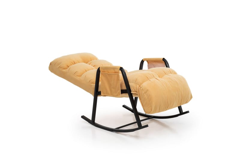 Gyngestol Atelier Del Sofa Lena Single (60 x 60 x 70 cm) Sennep - Møbler - Stole & lænestole - Lænestole