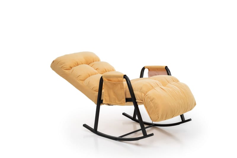 Gyngestol Atelier Del Sofa Lena Single (60 x 60 x 70 cm) Sennep - Møbler - Stole & lænestole - Lænestole