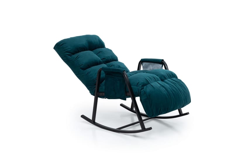Gyngestol Atelier Del Sofa Lena Single (60 x 60 x 70 cm) Petrol Green - Møbler - Stole & lænestole - Lænestole