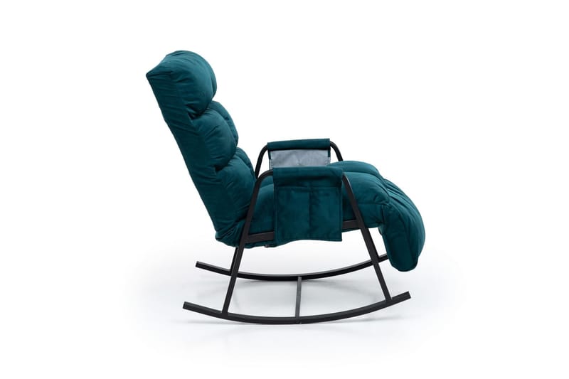 Gyngestol Atelier Del Sofa Lena Single (60 x 60 x 70 cm) Petrol Green - Møbler - Stole & lænestole - Lænestole