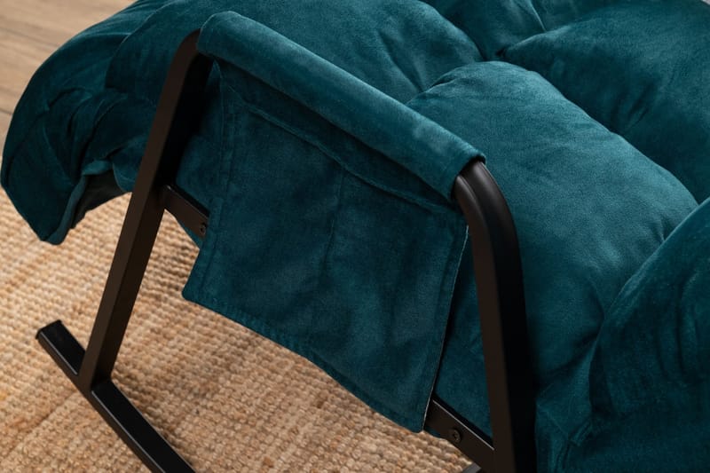 Gyngestol Atelier Del Sofa Lena Single (60 x 60 x 70 cm) Petrol Green - Møbler - Stole & lænestole - Lænestole