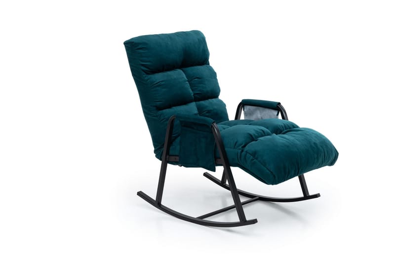 Gyngestol Atelier Del Sofa Lena Single (60 x 60 x 70 cm) Petrol Green - Møbler - Stole & lænestole - Lænestole