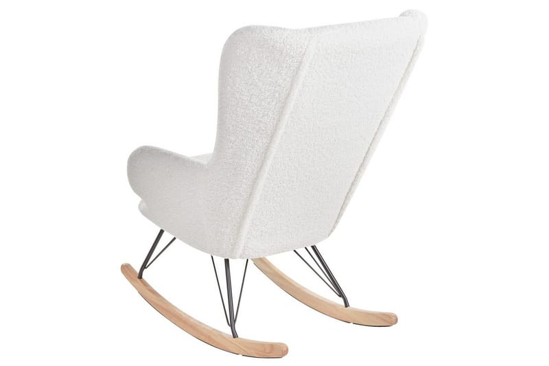 Gyngestol Luoma - Hvid, sort, brun - Møbler - Stole & lænestole - Lænestole