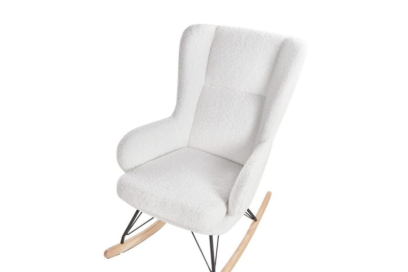 Gyngestol Luoma - Hvid, sort, brun - Møbler - Stole & lænestole - Lænestole