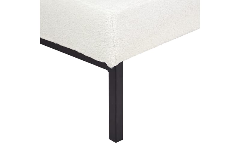 Hagerso Chaiselong 178 cm - Sort/Hvid - Møbler - Sofaer - Daybed