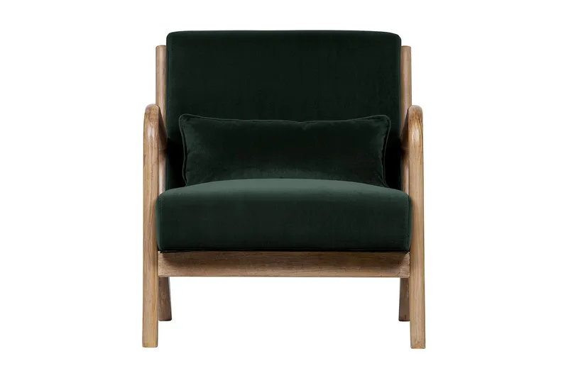 Highly Velour Lænestol - Grøn - Møbler - Stole & lænestole - Lænestole