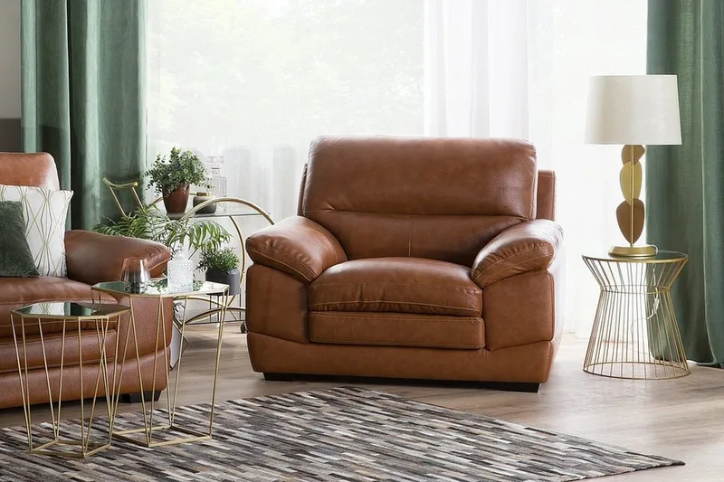 Horten lænestol, Brun