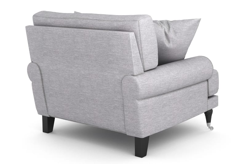 Andrew Lænestol - Lysegrå/Krom - Møbler - Stole & lænestole - Lænestole - Howard lænestol