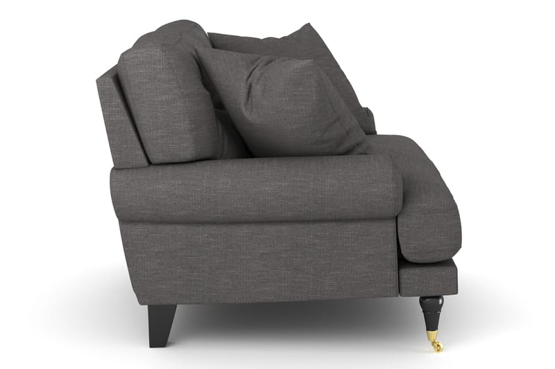 Andrew Lænestol - Mørkegrå/Messing - Møbler - Stole & lænestole - Lænestole - Howard lænestol