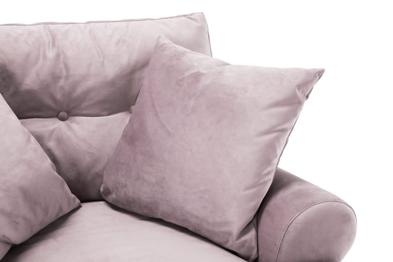 Andrew Lænestol Velour - Lilla/Krom - Møbler - Stole & lænestole - Lænestole - Howard lænestol