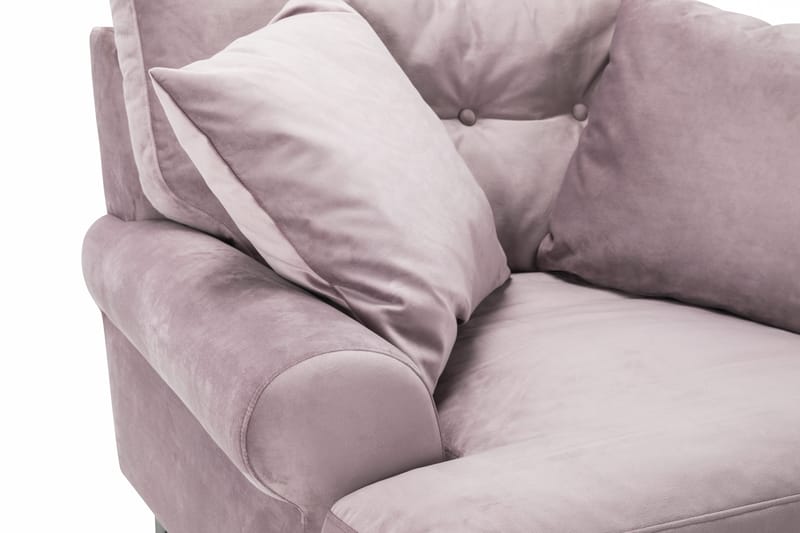 Andrew Lænestol Velour - Lilla/Krom - Møbler - Stole & lænestole - Lænestole - Howard lænestol