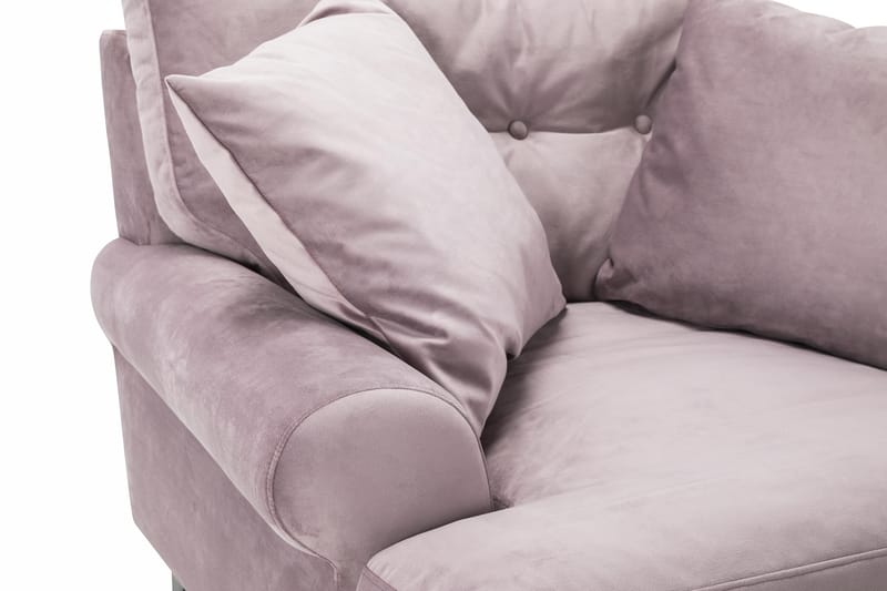 Andrew Lænestol Velour - Lilla/Messing - Møbler - Stole & lænestole - Lænestole - Howard lænestol