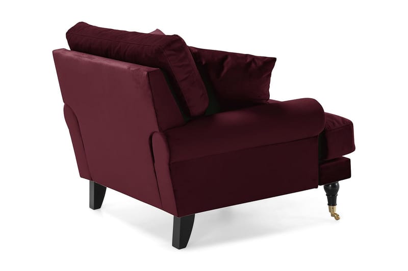 Andrew Velourlænestol - Lilla/Messing - Møbler - Stole & lænestole - Lænestole - Howard lænestol