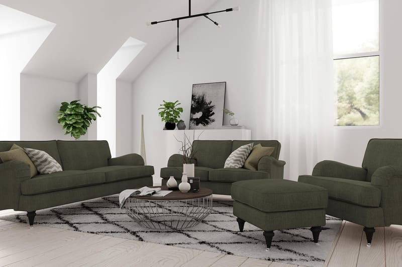 Howard Classic Lænestol - Olivengrøn - Møbler - Stole & lænestole - Lænestole - Howard lænestol