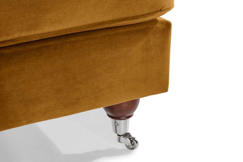 Howard Riviera Lænestol med Fodskammel - Amber - Lænestol med fodskammel - Howard lænestol