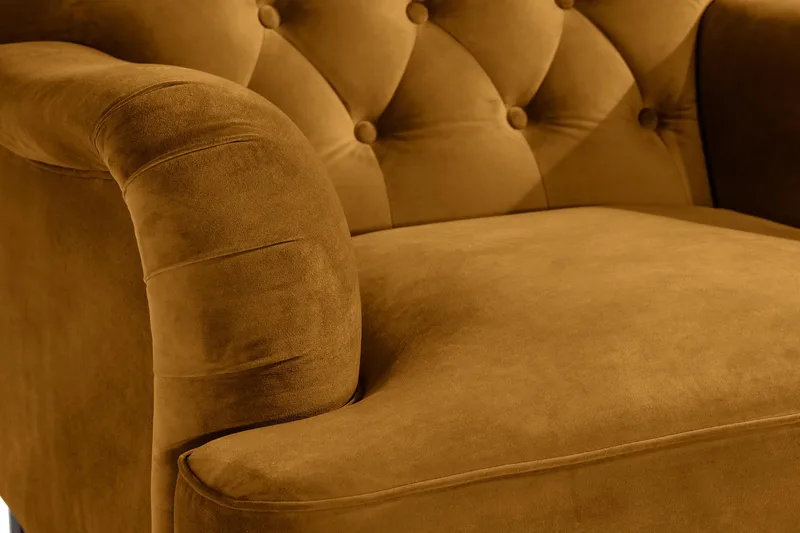 Howard Riviera Lænestol med Fodskammel - Amber - Møbler - Stole & lænestole - Lænestole - Howard lænestol