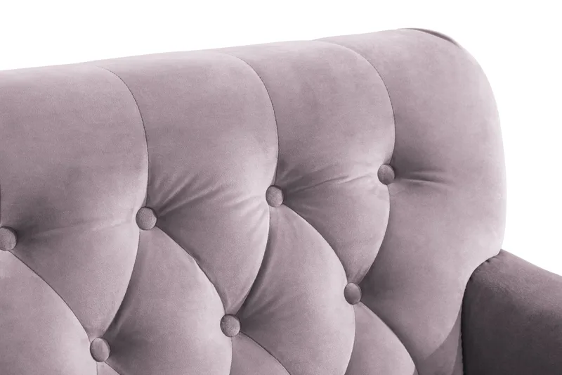 Howard Riviera Lænestol med Fodskammel - Lilla - Møbler - Stole & lænestole - Lænestole - Howard lænestol