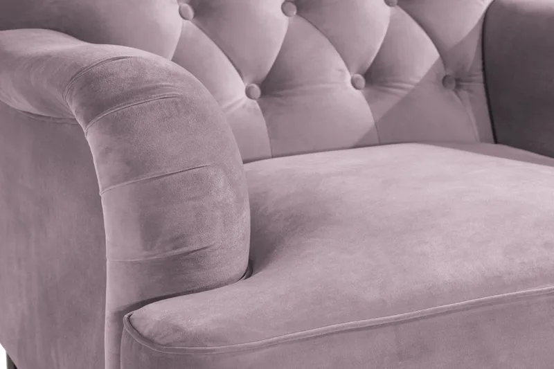 Howard Riviera Lænestol med Fodskammel - Lilla - Møbler - Stole & lænestole - Lænestole - Howard lænestol