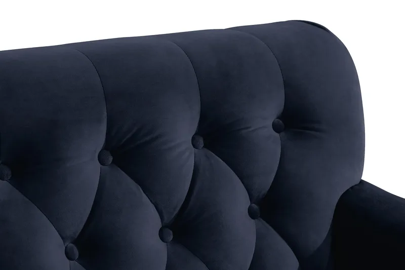 Howard Riviera Lænestol med Fodskammel - Midnatsblå - Møbler - Stole & lænestole - Lænestole - Howard lænestol