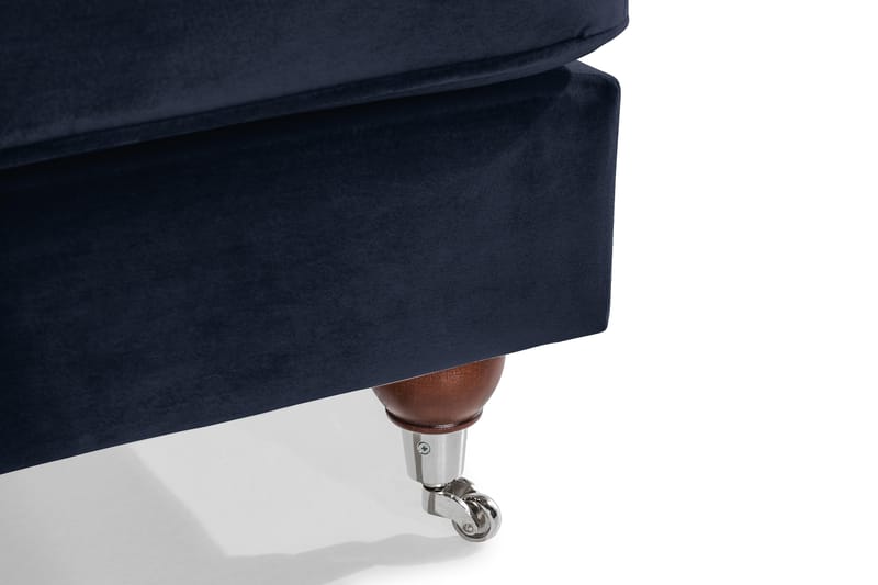 Howard Riviera Lænestol med Fodskammel - Midnatsblå - Lænestol med fodskammel - Howard lænestol