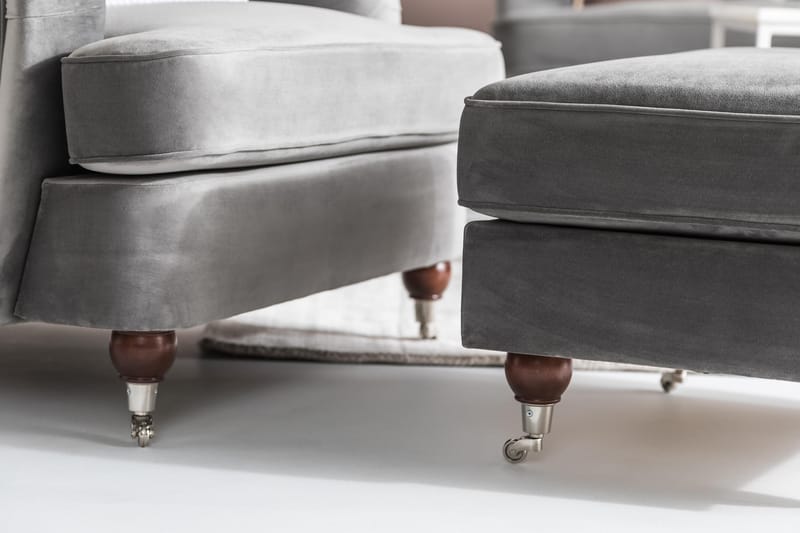 Howard Riviera Lænestol - Sølvgrå - Møbler - Stole & lænestole - Lænestole - Howard lænestol