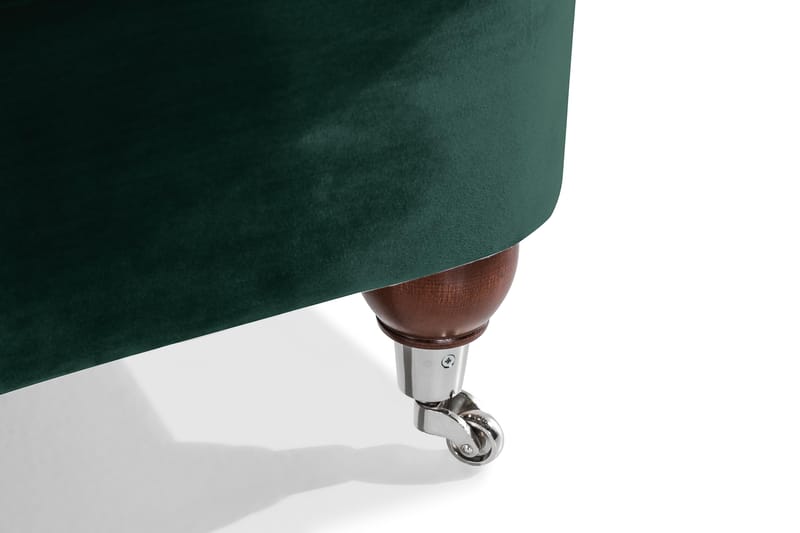 Howard Riviera Lænestol Velour - Mørkegrøn - Møbler - Stole & lænestole - Lænestole - Howard lænestol