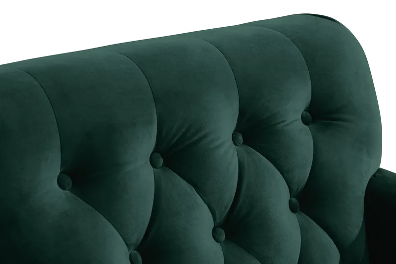 Howard Riviera Lænestol Velour - Mørkegrøn - Møbler - Stole & lænestole - Lænestole - Howard lænestol