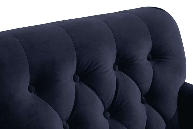 Howard Riviera Lænestol Velour - Midnatsblå - Møbler - Stole & lænestole - Lænestole - Howard lænestol