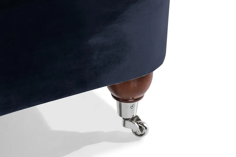 Howard Riviera Lænestol Velour - Midnatsblå - Møbler - Stole & lænestole - Lænestole - Howard lænestol