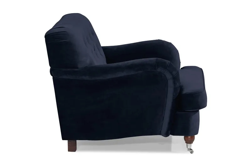 Howard Riviera Lænestol Velour - Midnatsblå - Møbler - Stole & lænestole - Lænestole - Howard lænestol