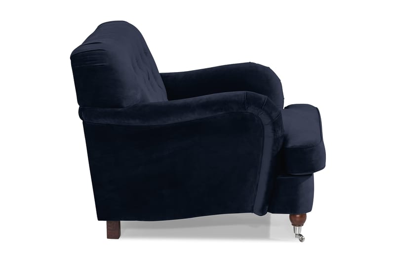 Howard Riviera Lænestol Velour - Midnatsblå - Møbler - Stole & lænestole - Lænestole - Howard lænestol