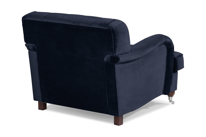 Howard Riviera Lænestol Velour - Midnatsblå - Møbler - Stole & lænestole - Lænestole - Howard lænestol