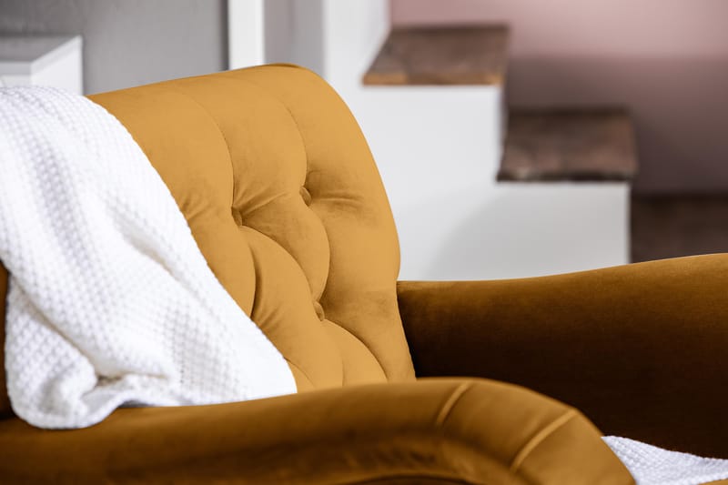 Howard Riviera Velour Lænestol - Amber - Møbler - Stole & lænestole - Lænestole - Howard lænestol