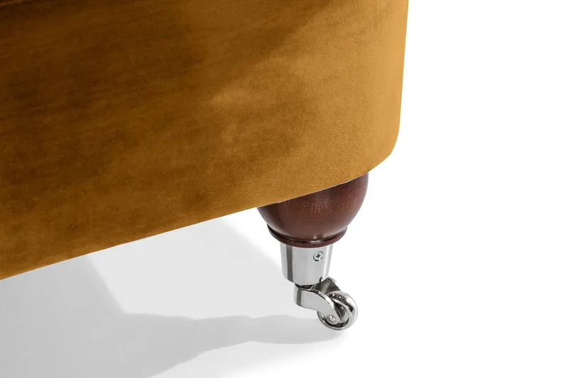 Howard Riviera Velour Lænestol - Amber - Møbler - Stole & lænestole - Lænestole - Howard lænestol